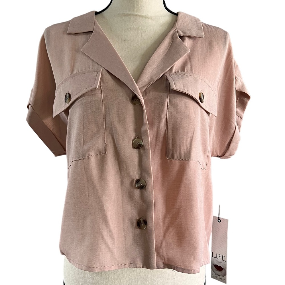 L.I.F.E. Cropped Top